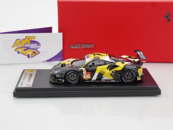 Look Smart LSLM128 # Ferrari 488 GTE 24H Le Mans 2021 " JMV Motorsport " 1:43