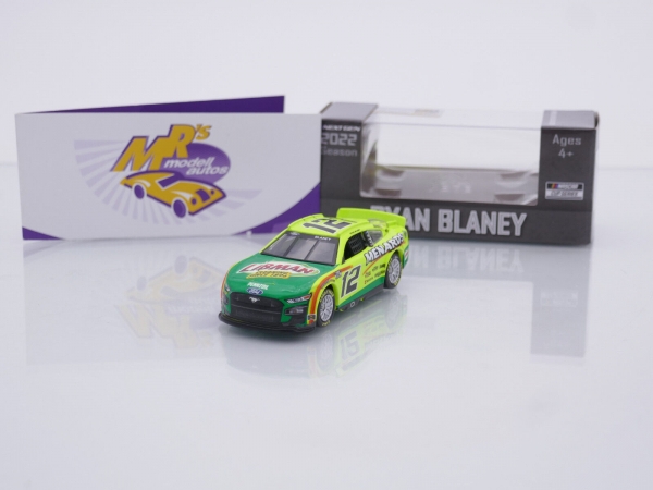 Lionel Racing C122265MELRB # Ford NASCAR 2022 " Ryan Blaney - Menards / Libman " 1:64