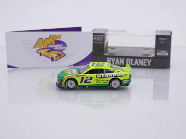 Lionel Racing C122265MELRB # Ford NASCAR 2022 " Ryan Blaney - Menards / Libman " 1:64