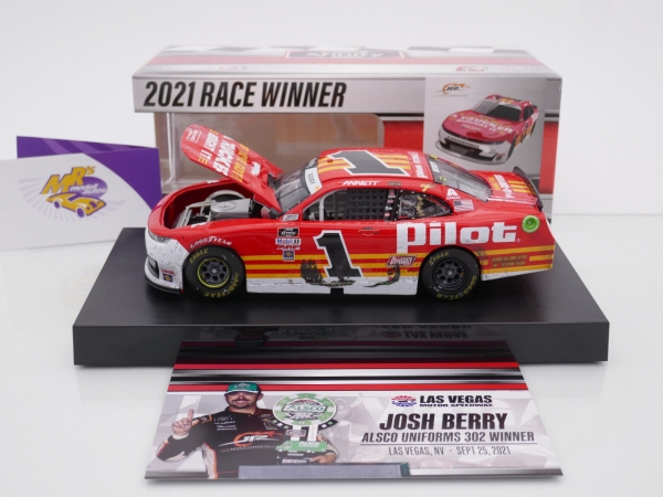 Lionel Racing WX12123PFJJPC # Chevrolet Camaro NASCAR 2021 " Josh Berry - Las Vegas Fall Race Winner " 1:24