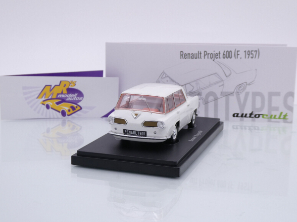 1/43 : La Renault Projet 900 réalisée par AutoCult