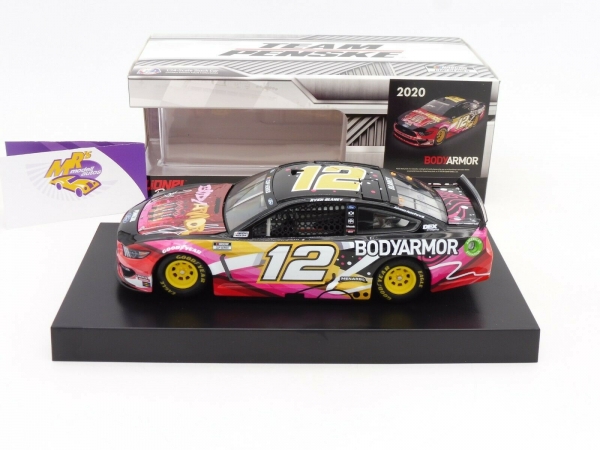 Lionel Racing C122023BMRB # Ford NASCAR 2020 " Ryan Blaney Body Armor Banana " 1:24