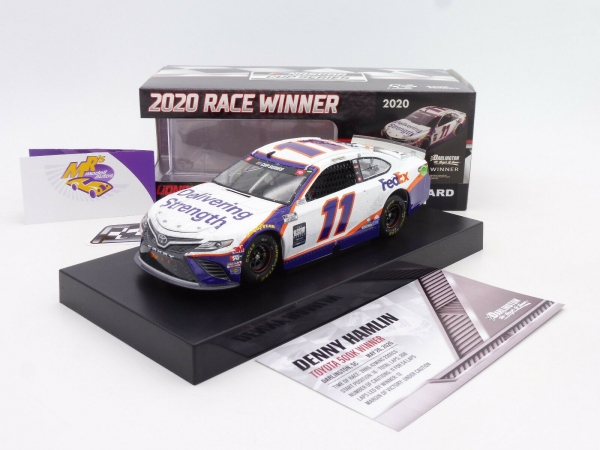 Lionel Racing W112023F2DHL # Toyota NASCAR 2020 " Denny Hamlin - FedEx Winner Darlington " 1:24