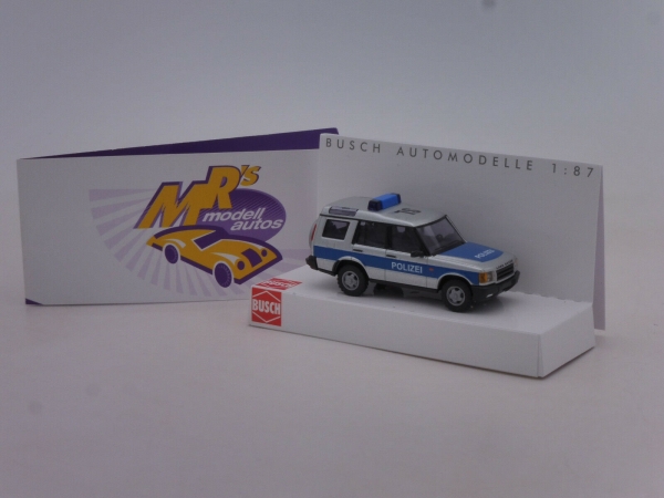 Busch 51923 # Land Rover Discovery Einsatzfahrzeug " Wasserschutzpolizei " 1:87