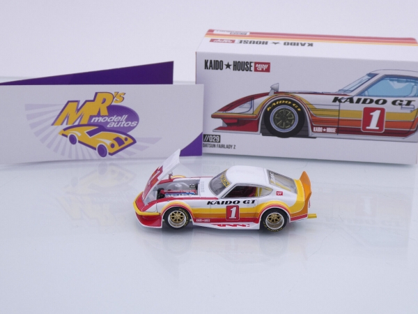 Mrs Modellautos - TSM MINI GT KHMG029 # Datsun Fairlady Z Nr.1