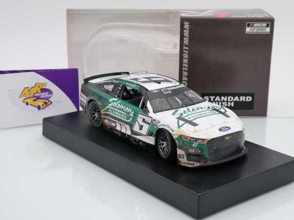 Lionel Racing CX62223SLPBWRV # Ford Mustang NASCAR 2022 " Brad Keselowski - Solomon Plumbing Bristol Dirt Race Version " 1:24