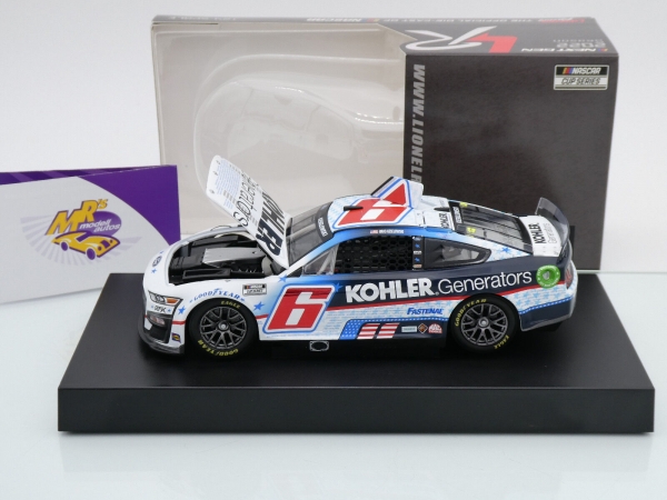 Lionel Racing CX62223SALBW # Ford Mustang NASCAR 2022 " Brad Keselowski - Kohler Salutes " 1:24