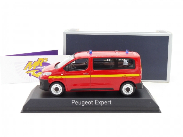 Norev 479867 # Peugeot Expert Einsatzfahrzeug Baujahr 2016 " Pompiers " 1:43