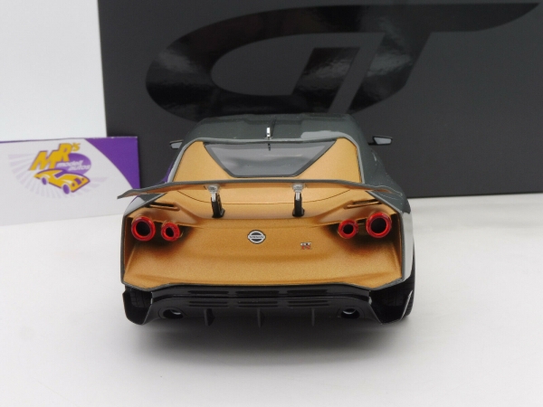 GT Spirit GT300 # Nissan GT-R 50 by Italodesign Baujahr 2018 " grau-bronze " 1:18