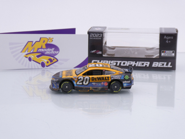 Lionel Racing W202365DWPCDE # Toyota Camry NASCAR 2023 " Christopher Bell - DeWalt Powerstack Bristol Dirt Race Winner " Foil Number " " 1:64