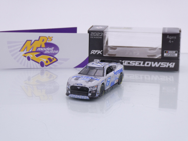 Lionel Racing CX62365FASBW # Ford Mustang NASCAR 2023 " Brad Keselowski - Fastenal " Foil Number " " 1:64