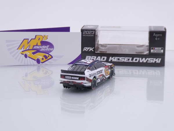 Lionel Racing CX62365SALBW # Ford Mustang NASCAR 2023 " Brad Keselowski - Castrol Edge Salutes / Patriotic " Foil Number " " 1:64