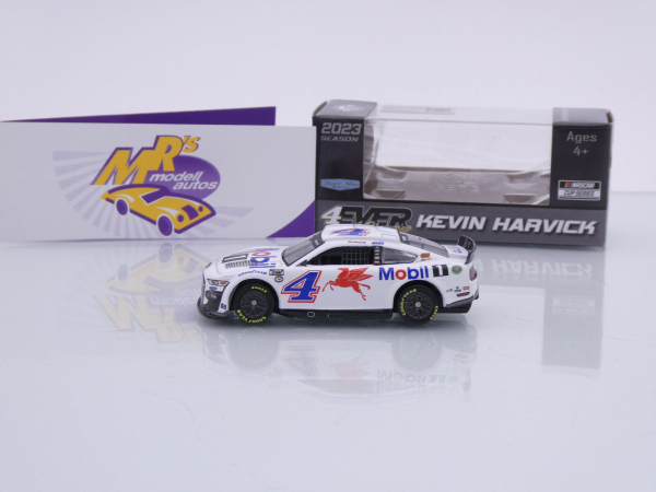 Lionel Racing CX42365MB1KH # Ford Mustang NASCAR 2023 " Kevin Harvick - Mobil 1 White " 1:64