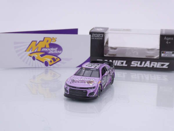 Lionel Racing C992365TOSDZ # Chevrolet Camaro ZL1 NASCAR 2023 " Daniel Suarez - Tootsies Orchid Lounge " Foil Number " " 1:64