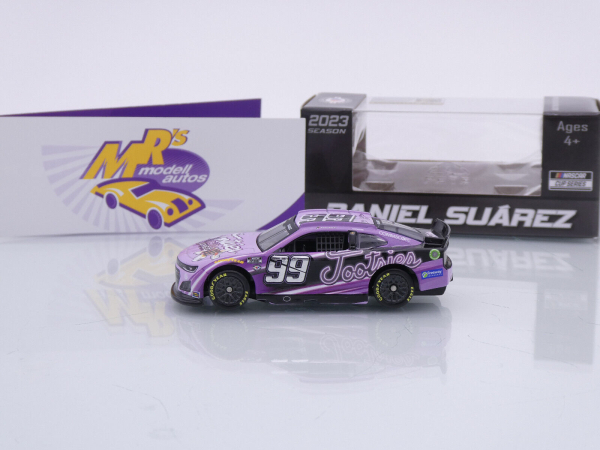 Lionel Racing C992365TOSDZ # Chevrolet Camaro ZL1 NASCAR 2023 " Daniel Suarez - Tootsies Orchid Lounge " Foil Number " " 1:64