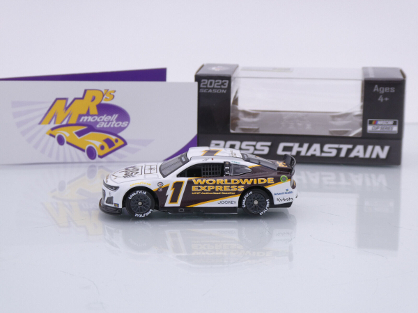Lionel Racing CX12365UWTRZ # Chevrolet Camaro ZL1 NASCAR 2023 " Ross Chastain - UPS / Worldwide Express Throwback " 1:64