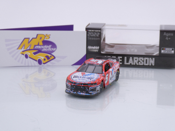 Lionel Racing WX52265VALKLZ # Chevrolet Camaro ZL1 NASCAR 2022 " Kyle Larson - Valvoline Motor Oil Homestead Miami Race Winner " 1:64