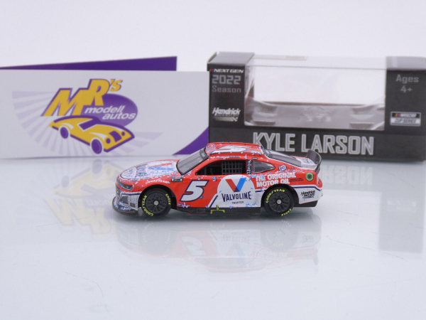 Lionel Racing WX52265VALKLZ # Chevrolet Camaro ZL1 NASCAR 2022 " Kyle Larson - Valvoline Motor Oil Homestead Miami Race Winner " 1:64