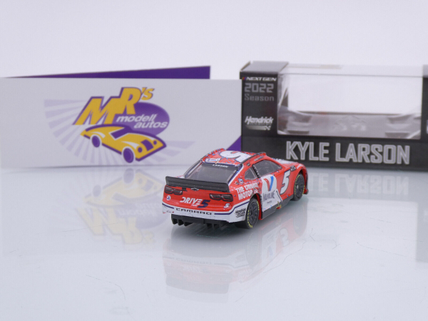 Lionel Racing WX52265VALKLZ # Chevrolet Camaro ZL1 NASCAR 2022 " Kyle Larson - Valvoline Motor Oil Homestead Miami Race Winner " 1:64