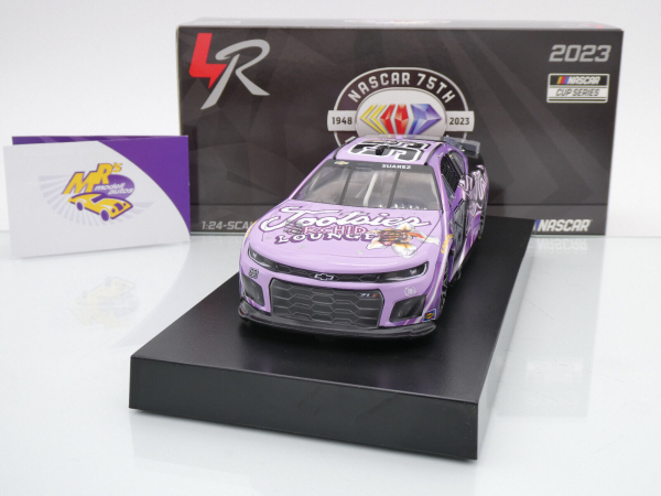 Lionel Racing C992323TOSDZ # Chevrolet Camaro ZL1 NASCAR 2023 " Daniel Suarez - Tootsies Orchid Lounge " Foil Number " " 1:24