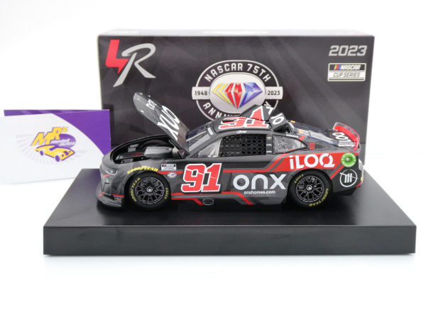 Lionel Racing C912323ONXKR # Chevrolet Camaro ZL1 NASCAR 2023 " Kimi Räikkönen - ONX Homes / ILOQ " Foil Number " " 1:24