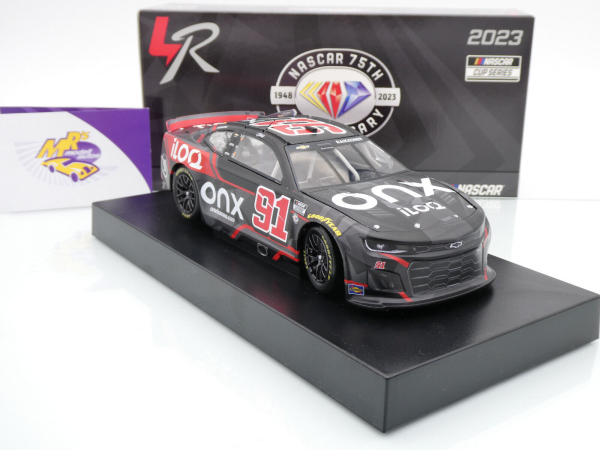 Lionel Racing C912323ONXKR # Chevrolet Camaro ZL1 NASCAR 2023 " Kimi Räikkönen - ONX Homes / ILOQ " Foil Number " " 1:24