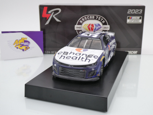 Lionel Racing C912323ENHSV # Chevrolet Camaro ZL1 NASCAR 2023 " Shane van Gisbergen - Enhance Health " Foil Number " " 1:24