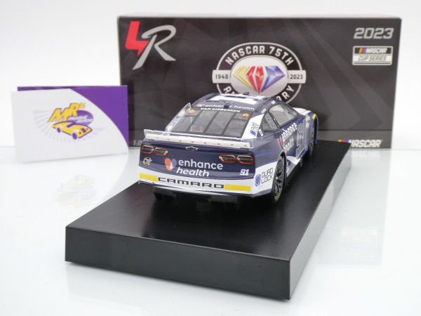 Lionel Racing C912323ENHSV # Chevrolet Camaro ZL1 NASCAR 2023 " Shane van Gisbergen - Enhance Health " Foil Number " " 1:24