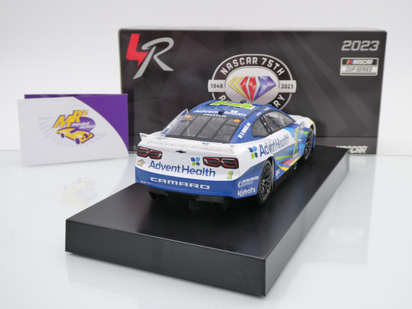 Lionel Racing CX12323ADVRZ # Chevrolet Camaro ZL1 NASCAR 2023 " Ross Chastain - Advent Health " Foil Number " " 1:24