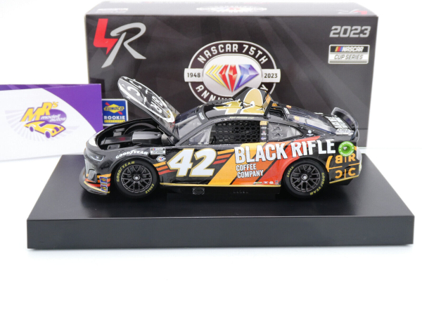 Lionel Racing C422323BRCNG # Chevrolet Camaro ZL1 NASCAR 2023 " Noah Gragson - Black Rifle Coffee " 1:24