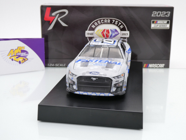 Lionel Racing CX62323FASBW # Ford Mustang NASCAR 2023 " Brad Keselowski - Fastenal " Foil Number " " 1:24