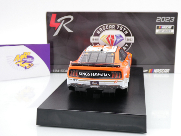 Lionel Racing CX62323KHWBW # Ford Mustang NASCAR 2023 " Brad Keselowski - King's Hawaiian Rolls " Foil Number " " 1:24
