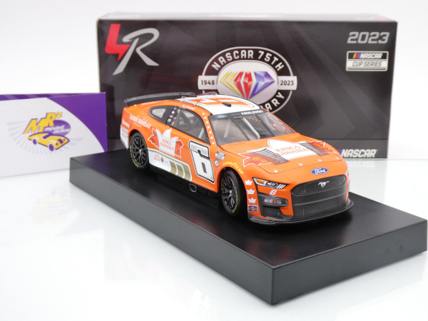 Lionel Racing CX62323KHWBW # Ford Mustang NASCAR 2023 " Brad Keselowski - King's Hawaiian Rolls " Foil Number " " 1:24