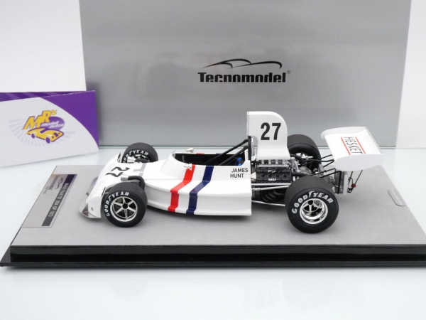 Tecnomodel TM18-289D # March Ford 731 F1 Nr.27 USA GP 1973 " James Hunt " 1:18