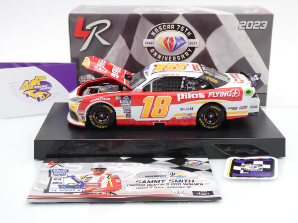 Lionel Racing W182323PFJSRH # Toyota Supra NASCAR Xfinity 2023 " Sammy Smith - Pilot Flying J Phoenix Spring Race Winner " 1:24