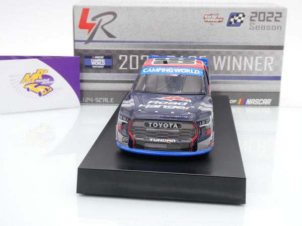 Lionel Racing W662224RDRTME # Toyota Tundra NASCAR Truck 2022 " Ty Majeski - Road Ranger Bristol Fall Race Winner " 1:24