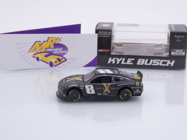 Lionel Racing CX82365XWWKB # Chevrolet Camaro ZL1 NASCAR 2023 " Kyle Busch - X World Wallet " 1:64