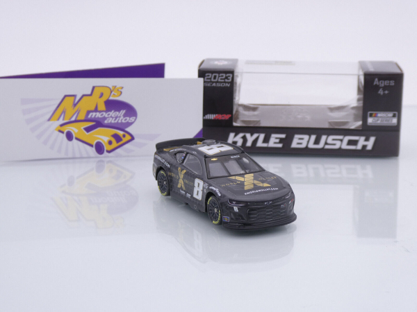 Lionel Racing CX82365XWWKB # Chevrolet Camaro ZL1 NASCAR 2023 " Kyle Busch - X World Wallet " 1:64