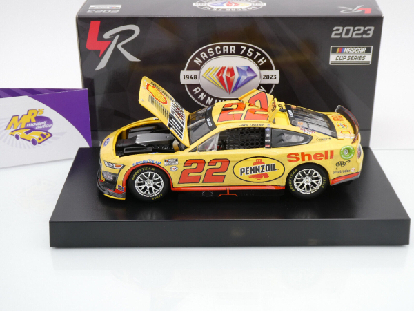 Lionel Racing C222323SPWJL # Ford Mustang NASCAR 2023 " Joey Logano - Shell Penske 100 Wins " 1:24
