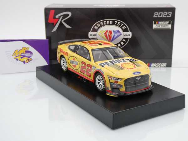 Lionel Racing C222323SPWJL # Ford Mustang NASCAR 2023 " Joey Logano - Shell Penske 100 Wins " 1:24