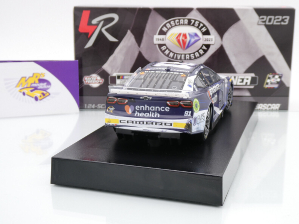Lionel Racing W912323ENHSVCS # Chevrolet Camaro ZL1 NASCAR 2023 " Shane van Gisbergen - Enhance Health Chicago Street Race Winner " Foil Number " " 1:24