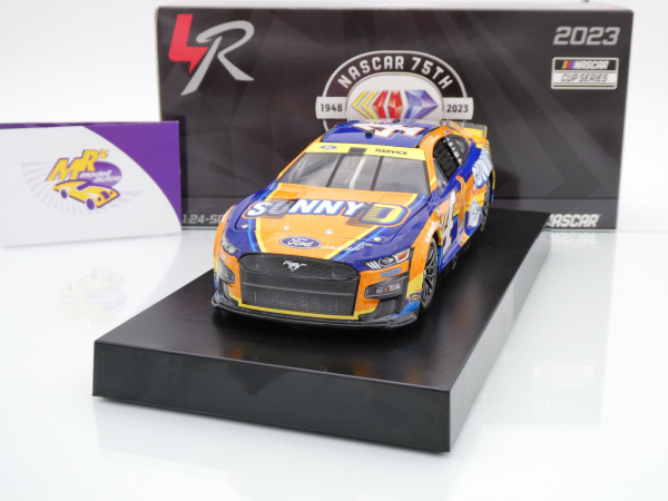 Lionel Racing CX42323SNDKH # Ford Mustang NASCAR 2023 " Kevin Harvick - Sunny D Orange Juice " 1:24