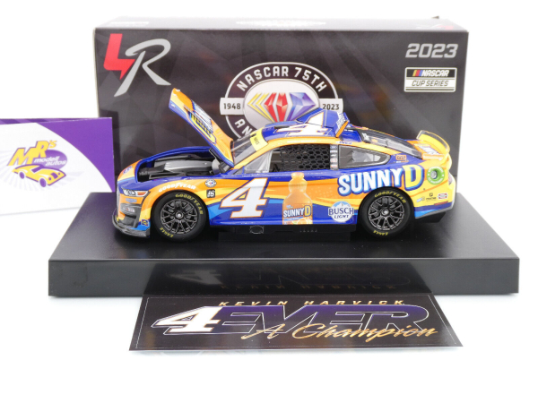 Lionel Racing CX42323SNDKH # Ford Mustang NASCAR 2023 " Kevin Harvick - Sunny D Orange Juice " 1:24