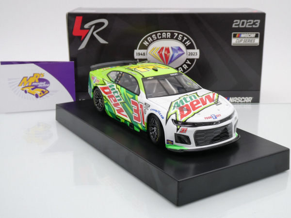 Lionel Racing C312323MTDJQ # Chevrolet Camaro ZL1 NASCAR 2023 " Justin Haley - MTN DEW (Mountain Dew) " 1:24