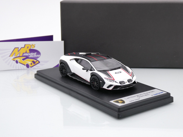 Look Smart LS542B # Lamborghini Huracan Sterrato Baujahr 2023 " mattweiß ( Bianco Phanes ) " 1:43