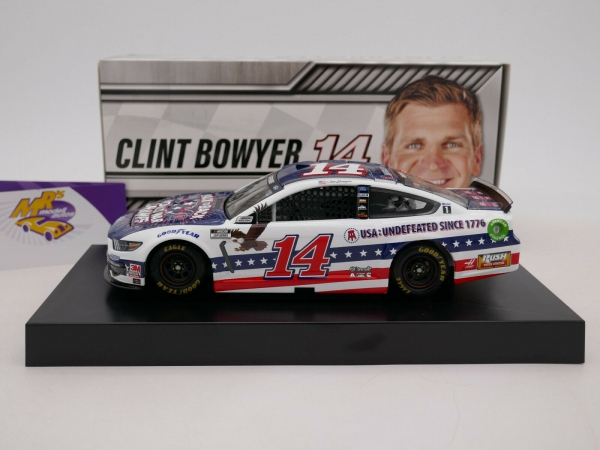 Lionel Racing C142023T3CB # Ford NASCAR 2020 " Clint Bowyer - Barstool Sports Patriotic " 1:24