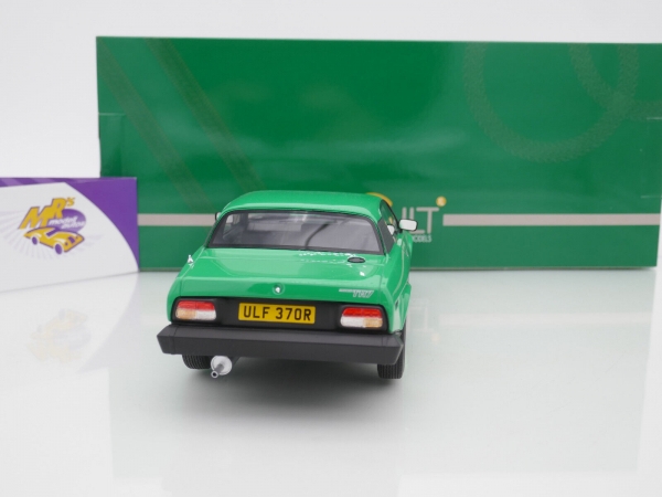 Cult CML115-3 # Triumph TR7 Coupe Baujahr 1980 in " grün (Java Green) " 1:18