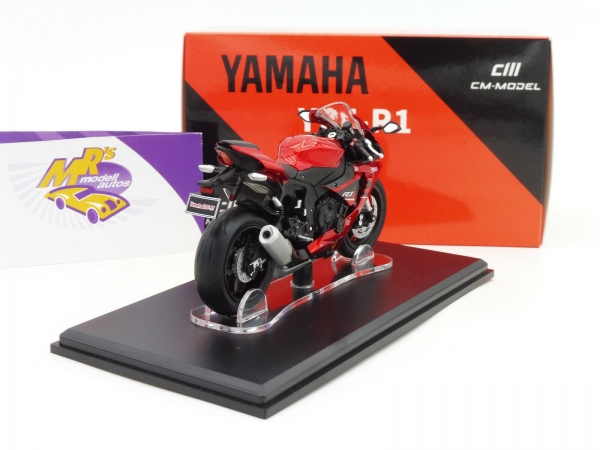 CM Model CM18-R1-0003 # Yamaha YZF-R1 Baujahr 2020 " rotmetallic " 1:18