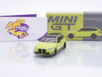 TSM MINI GT MGT01102-L # BMW M3 (G82) Touring 2025 LHD " Sao Paulo Yellow " 1:64