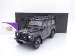 GT Spirit GT968 # Land Rover Defender 110 SW Adventure Edition Baujahr2016 " dunkelgraumetallic-schwarz " 1:18